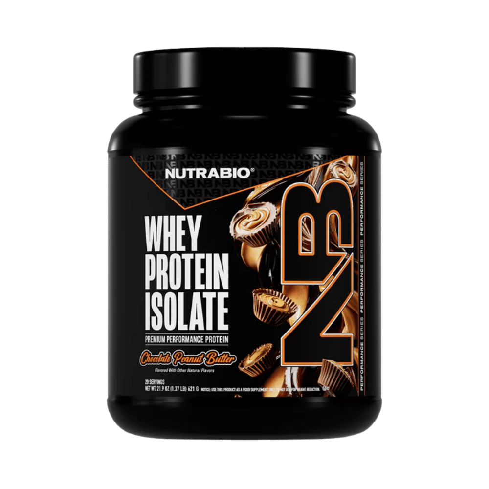NutraBio Whey Protein Isolate | 20 Servings