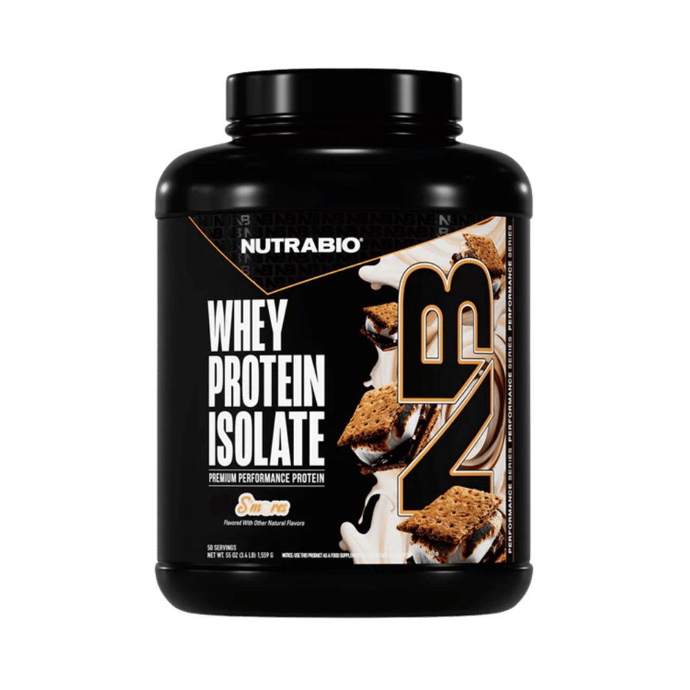 NutraBio Whey Protein Isolate | 50 Servings
