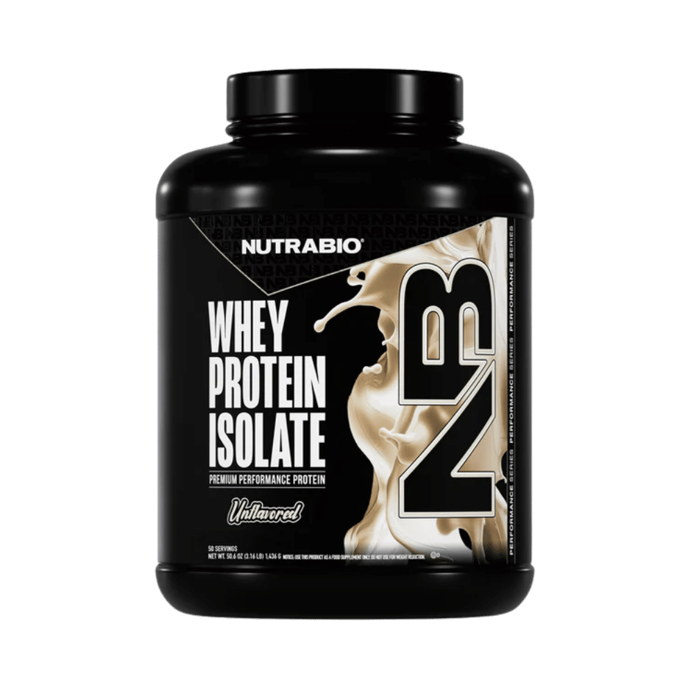 NutraBio Whey Protein Isolate | 50 Servings