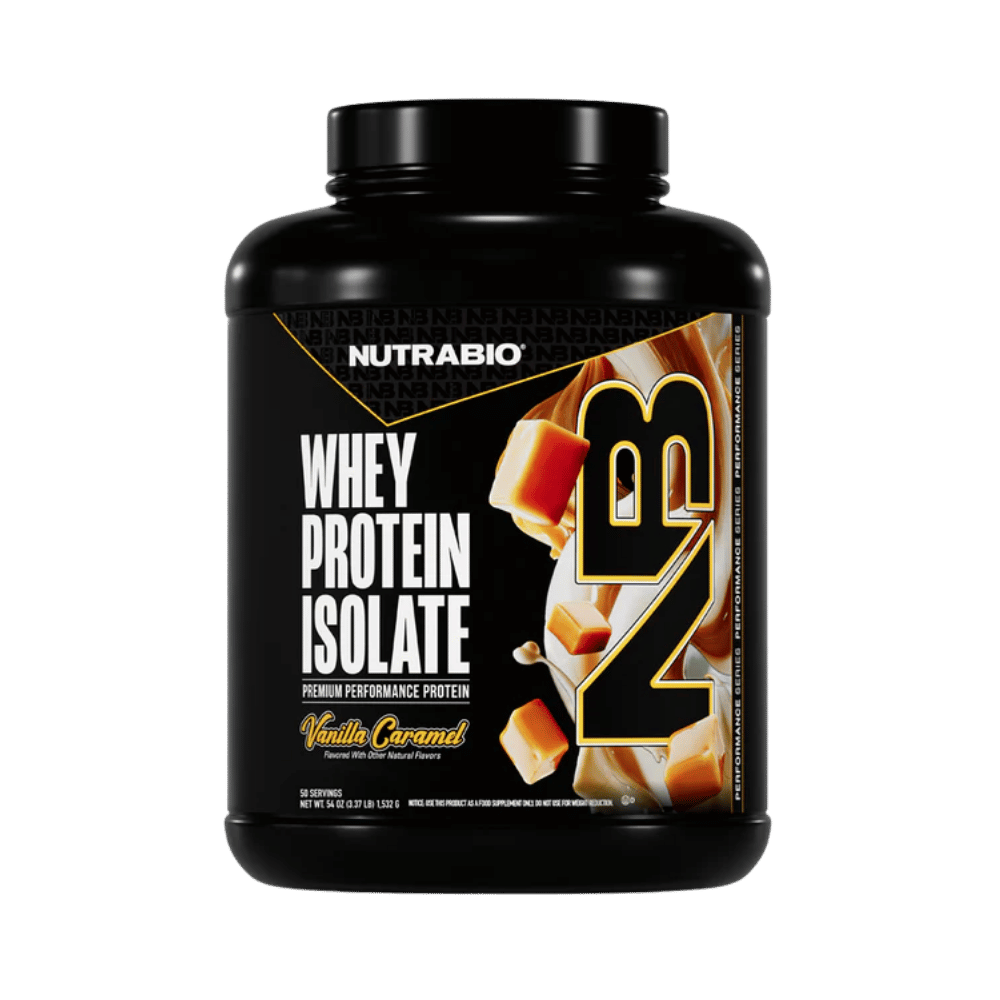 NutraBio Whey Protein Isolate | 50 Servings
