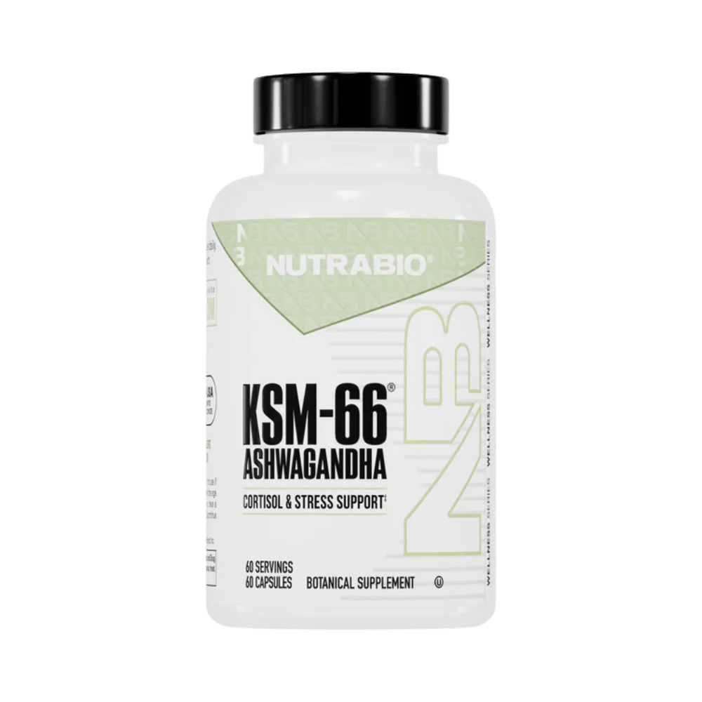NutraBio Ashwagandha KSM-66 600mg 60 cap