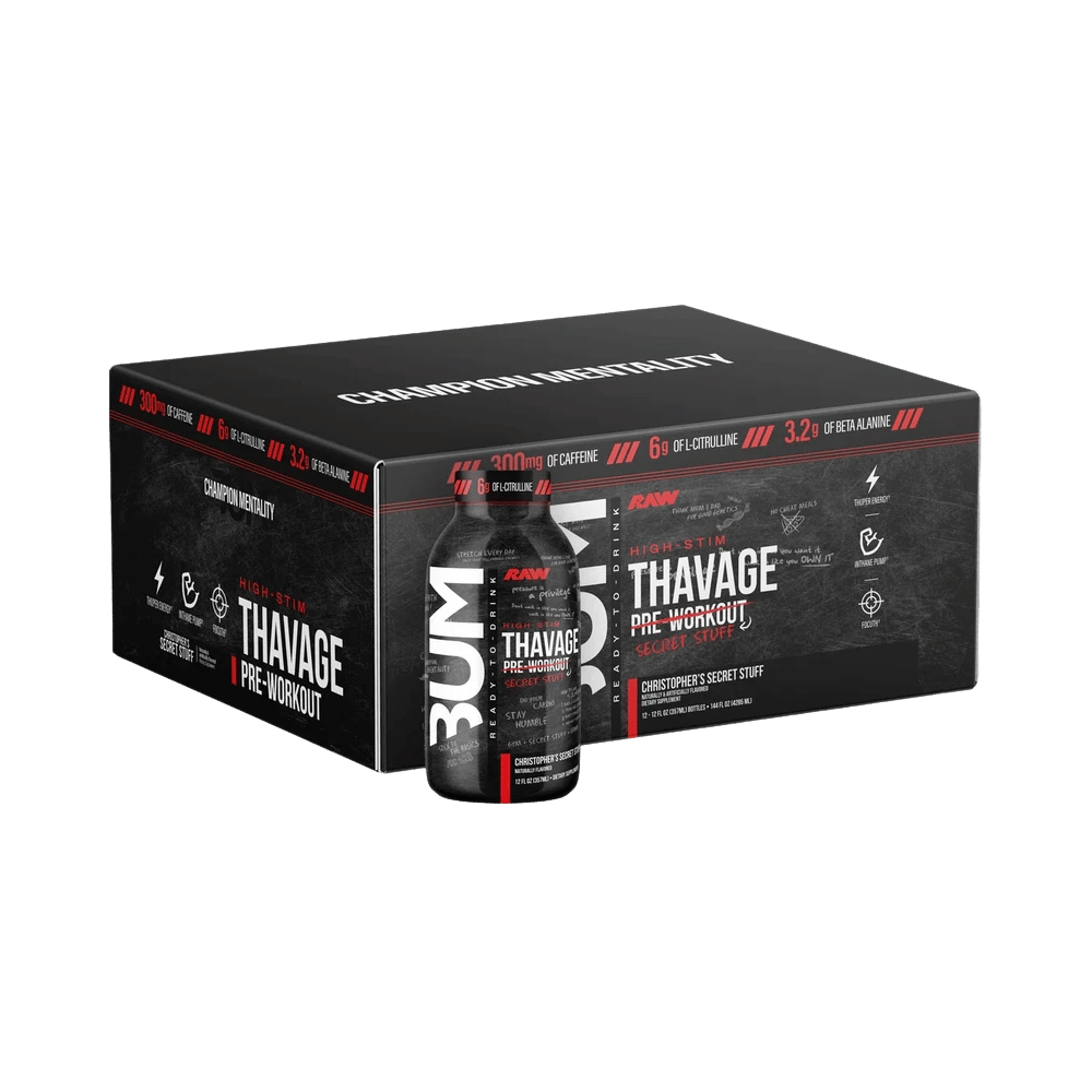 RAW BUM Thavage RTD 12 Pack