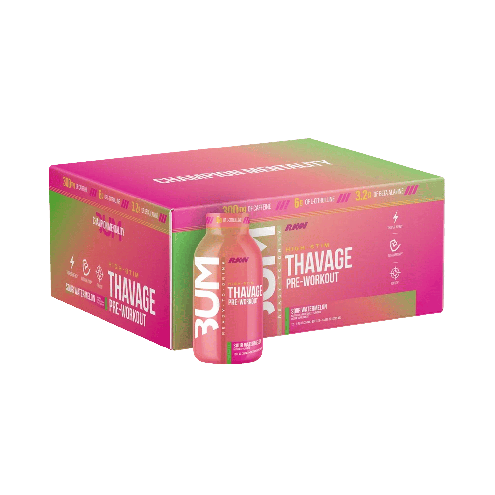 RAW BUM Thavage RTD 12 Pack