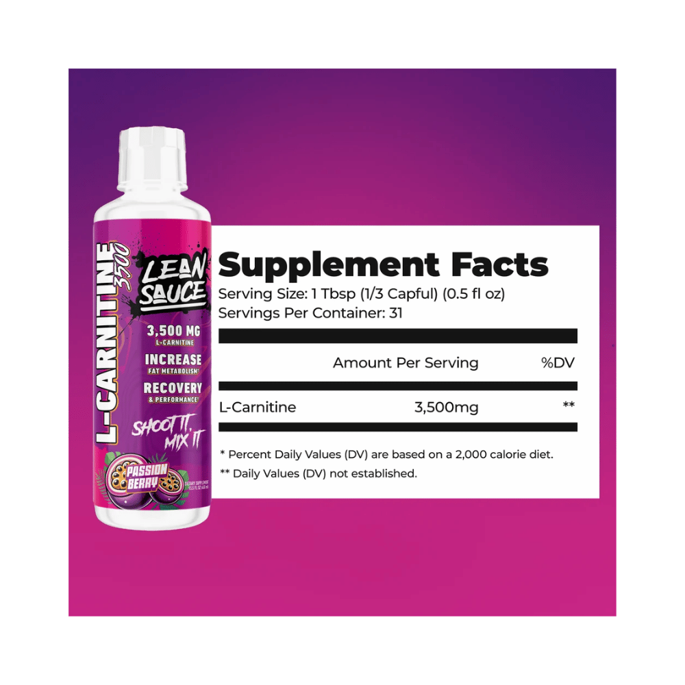 LEAN SAUCE L-Carnitine Liquid 3,500mg